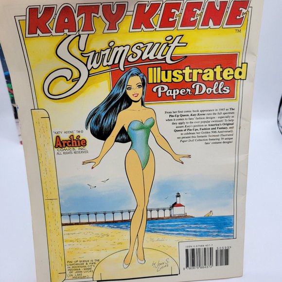 Vintage 1995/1996 Katy Keene Paper Doll Books Lot Of Two New John Lucas - Picture 7 of 10